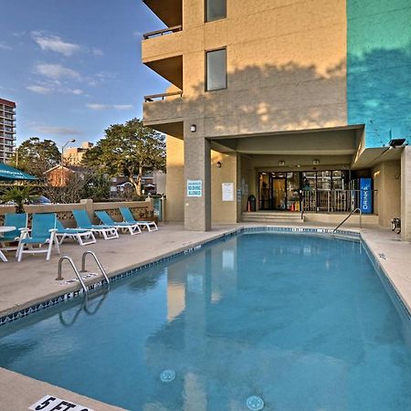 Myrtle Beach Condo With Ocean Views - Walk To Beach! Bagian luar foto