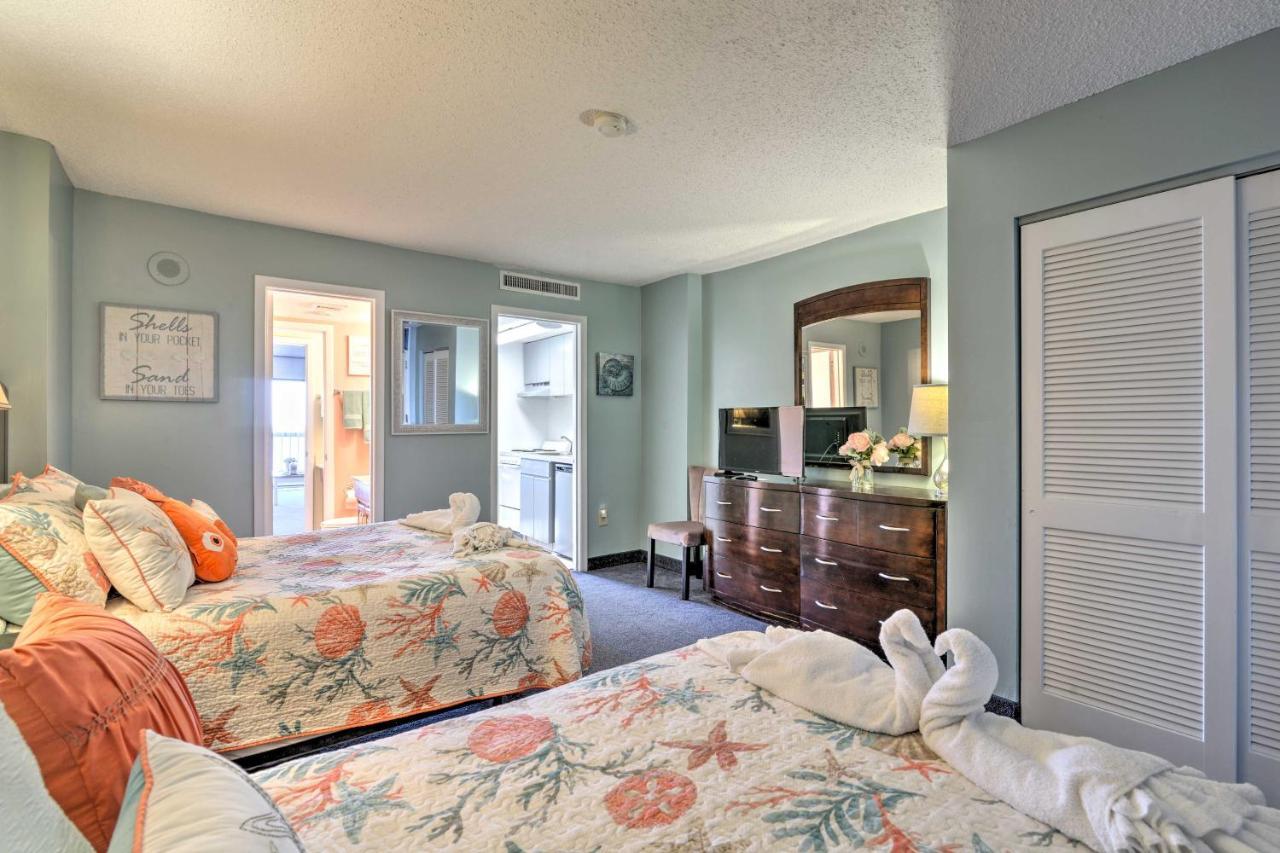 Myrtle Beach Condo With Ocean Views - Walk To Beach! Bagian luar foto