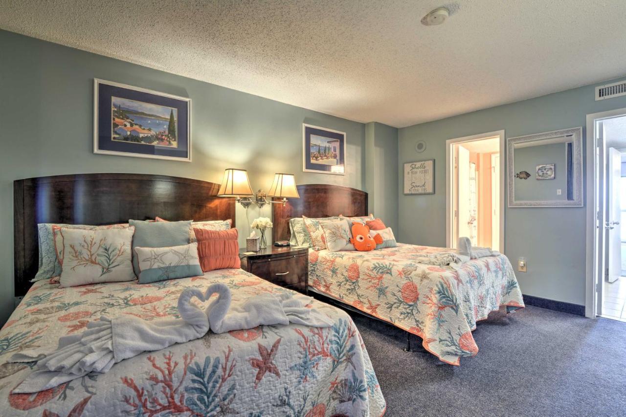 Myrtle Beach Condo With Ocean Views - Walk To Beach! Bagian luar foto