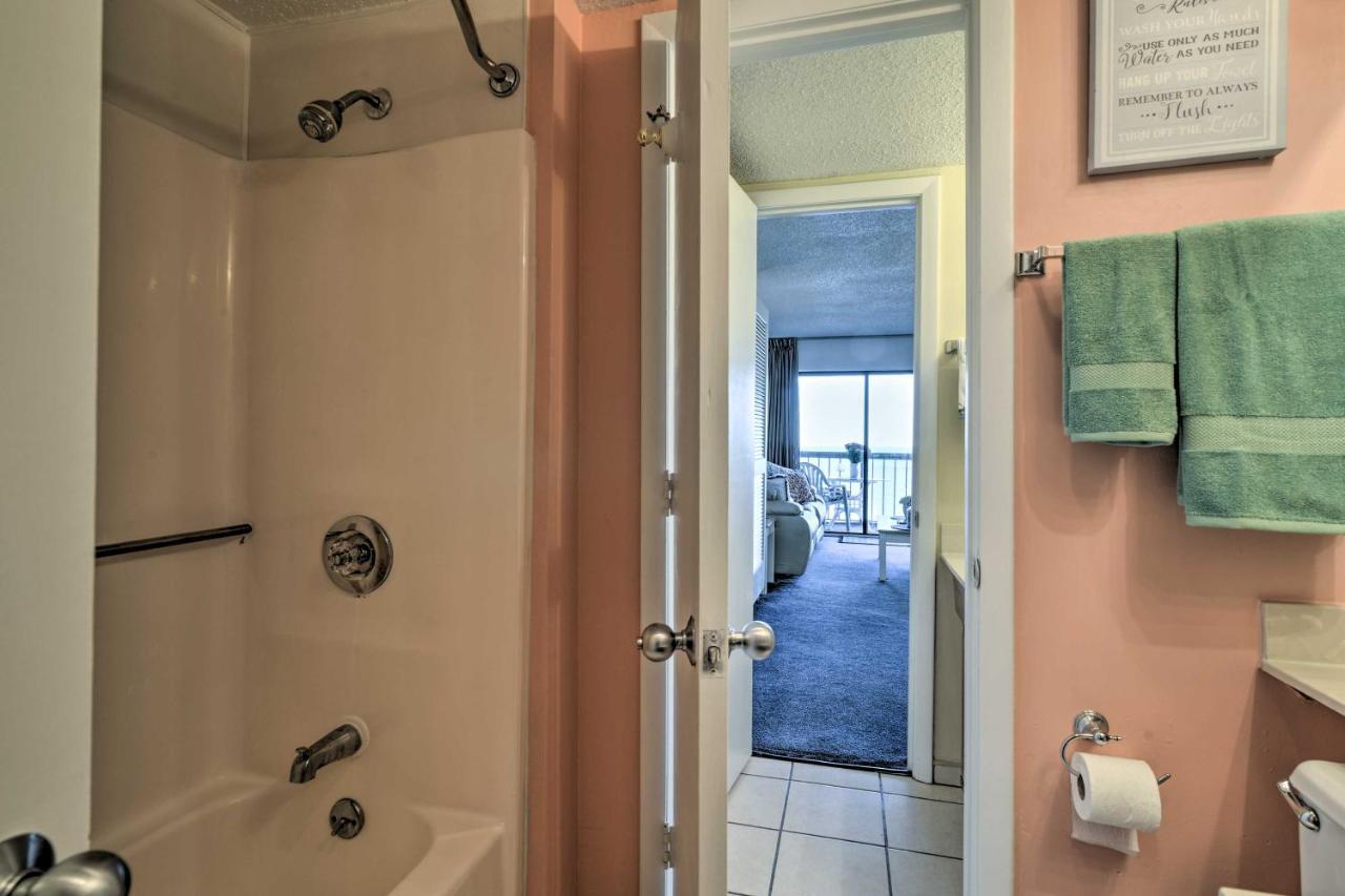 Myrtle Beach Condo With Ocean Views - Walk To Beach! Bagian luar foto