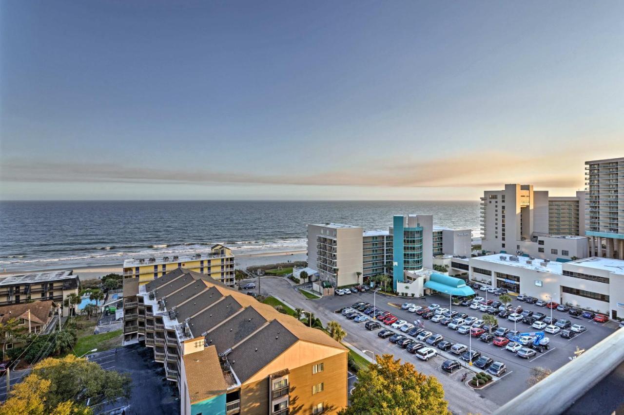 Myrtle Beach Condo With Ocean Views - Walk To Beach! Bagian luar foto