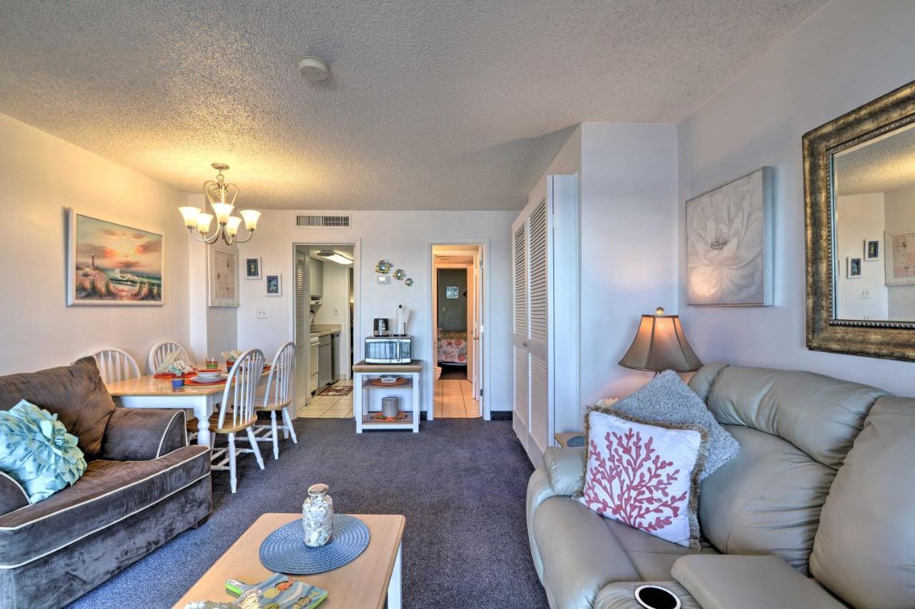Myrtle Beach Condo With Ocean Views - Walk To Beach! Bagian luar foto